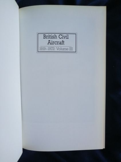 British Civil Aircraft 1919 - 1972 Vol III