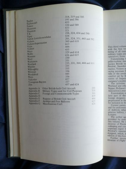 British Civil Aircraft 1919 - 1972 Vol III - Image 6