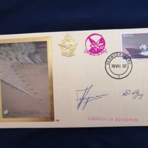 The Boston Shuttle Service commemorative cover - signed