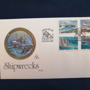 Transkei shipwrecks commemorative cover