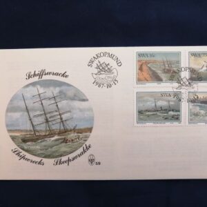 Shipwrecks South West Africa commemorative cover