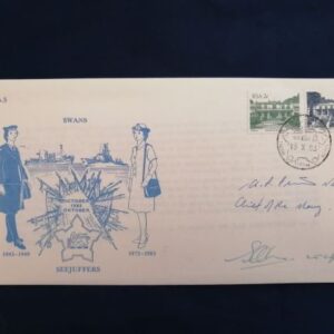 SWANS commemorative cover - signed