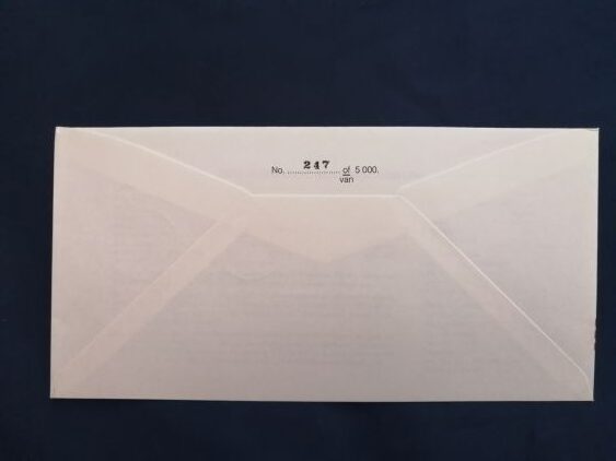 SAS President Pretorius commemorative cover - signed - Image 2