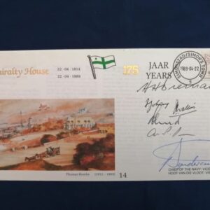 Admiralty House commemorative cover
