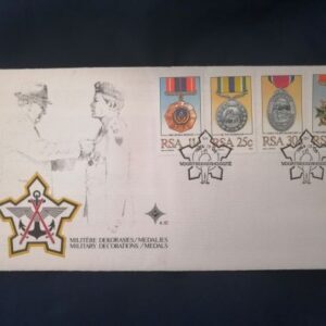 SA Military decorations commemorative cover
