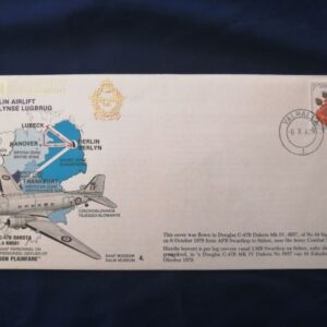 30th Anniversary of Berlin Airlift commemorative cover - signed