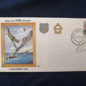7 Squadron SAAF invasion of Kos 40th Anniversary commemorative cover