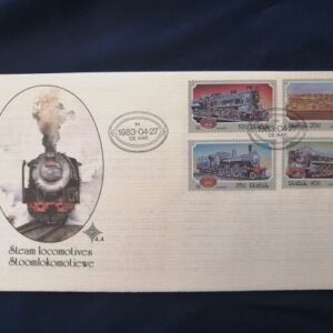 Steam locomotives in South Africa commemorative cover