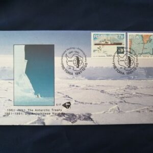 30-year Anniversary of Antarctic Treaty commemorative cover