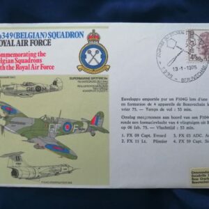 349 (Belgian) Squadron RAF commemorative cover