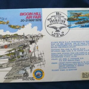 Biggin Hill Air Fair 1978 commemorative cover