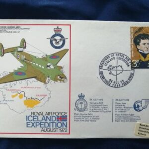 RAF Iceland Expedition August 1972 commemorative cover