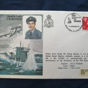 Squadron Leader TM Bulloch DSO DFC / U597 commemorative cover
