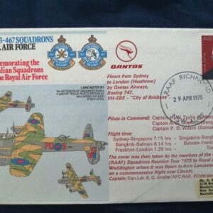 463 - 467 Squadrons Royal Air Force commemorative cover