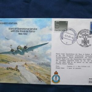 Lockheed Ventura in RAF service commemorative cover