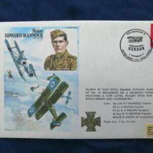 Major Edward Mannock VC DSO MC commemorative cover