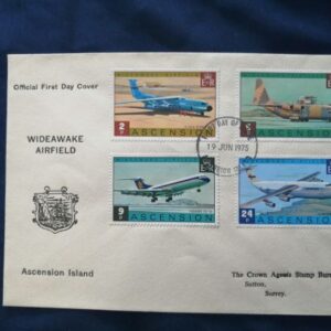 Wideawake Airfield Ascension Island first day cover