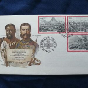 Commemoration of the 1879 Zulu War commemorative cover