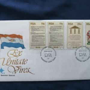 Commencement of the New Constitution of the Republic of South Africa 1984 commemorative cover