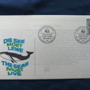 The Seas Must Live 1979 commemorative cover