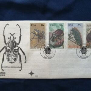 Beetles of South Africa commemorative cover