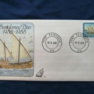 Bartolomeu Dias 1488 - 1988 commemorative cover