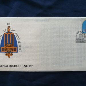 The French Huguenots 300 years commemorative cover