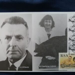 Post card - Identification of the Coelacanth fish
