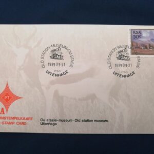 Old station museum - Uitenhage date stamp card