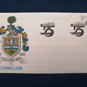 Clanwilliam 175 years commemorative cover