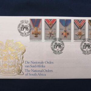 The National Orders of South Africa commemorative cover