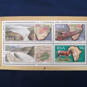 Co-Operation in Southern Africa plate block