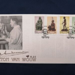 Anton van Wouw commemorative cover