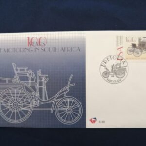 100 Years of motoring in South Africa commemorative cover