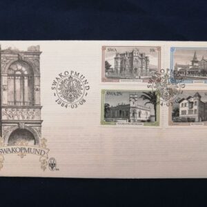Swakopmund historic buildings South-West Africa commemorative cover