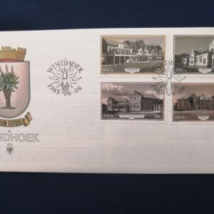 Windhoek old buildings South-West Africa commemorative cover