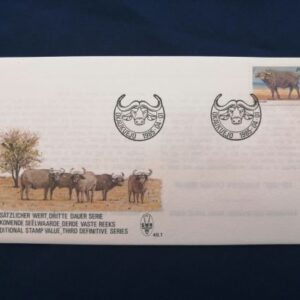 South-West Africa additional stamp value, Third Definitive Series cover 1985