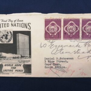 United Nations first day cover