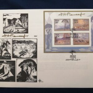 JH Pierneef commemorative cover - A5