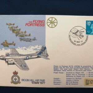 The Flying Fortress Biggin Hill Air Fair 1977 commemorative cover