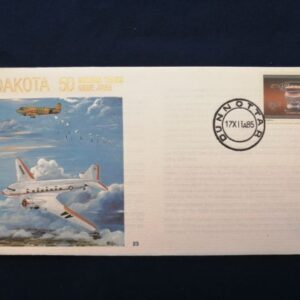 Dakota in SAAF service 50th Anniversary commemorative cover