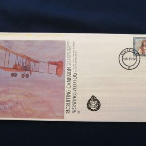 SA Aviation Corps recruiting campaign commemorative cover